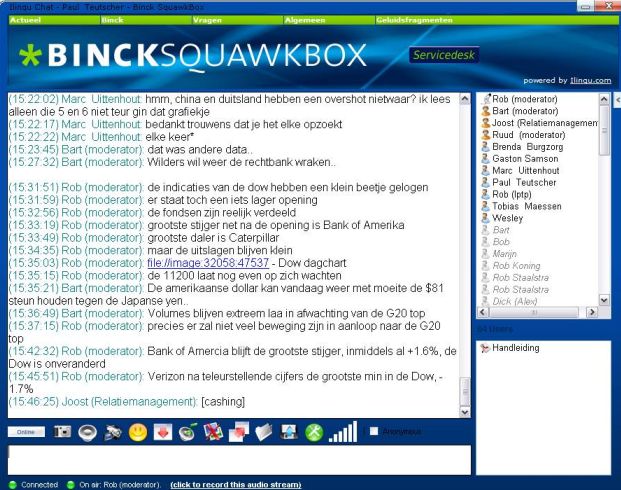 <a href='/aandeel/315-binckbank'> BinckBank </a> Squawkbox